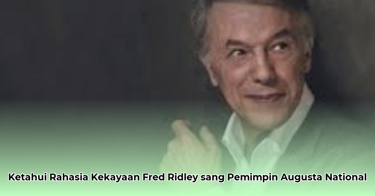 fred ridley net worth